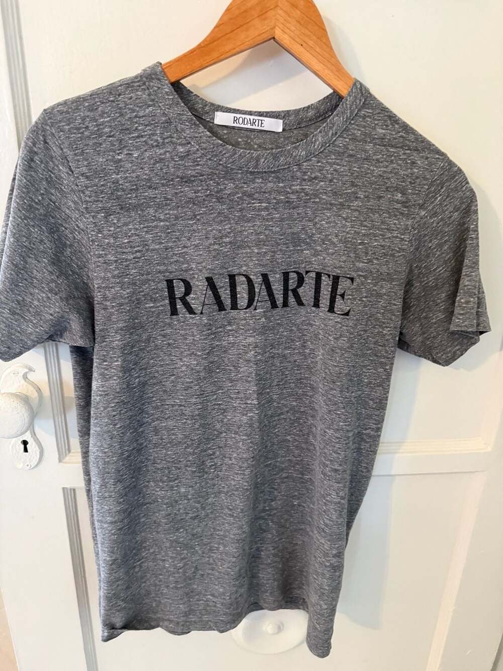 Rodarte Radarte Heather Grey Logo T-Shirt